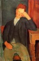 the young apprentice Amedeo Modigliani